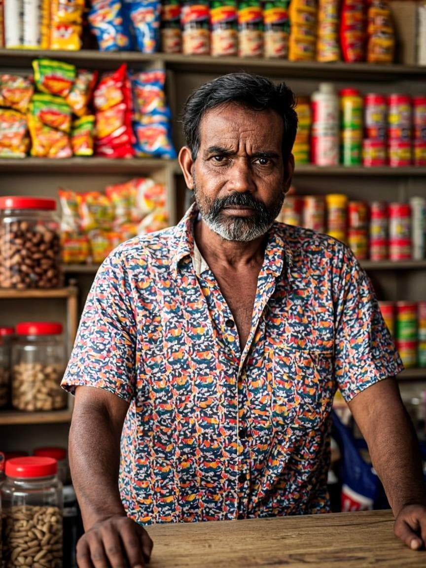 A rural grocery owner
